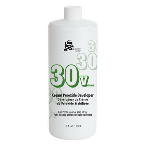 Superstar Cream Peroxide Developer 4 oz # 30 Volume