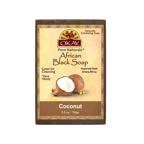 AFRICAN BLK SOAP COCONUT 5oz