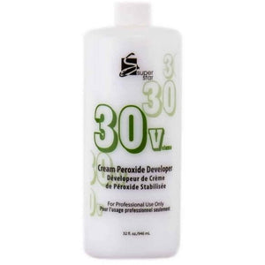 Superstar Cream Peroxide Developer 32 Oz - #30 Volume