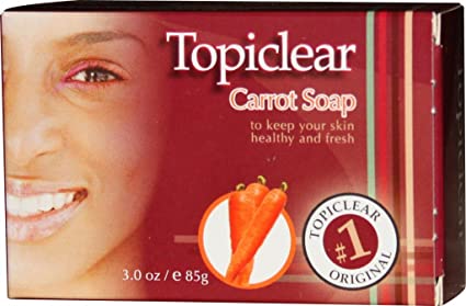 TOPICLEAR CARROT SOAP 3OZ