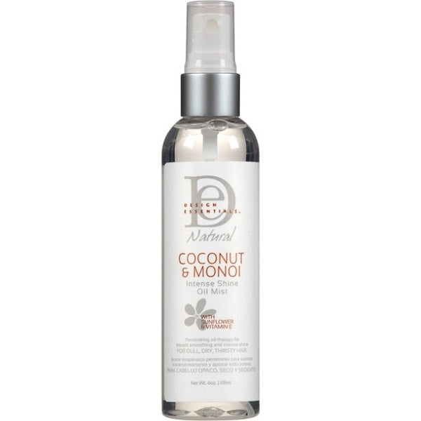 Design/Essentials Coconut & Monoi Intense Shine Oil Mist 4OZ