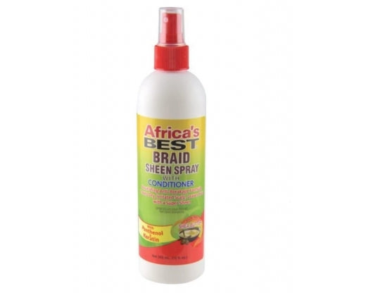 Africa's Best Braid Sheen Spray with Conditioner 12 oz