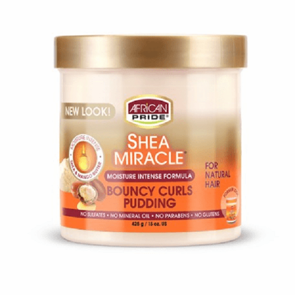 African Pride Shea Miracle Bouncy Curls Pudding 15 oz