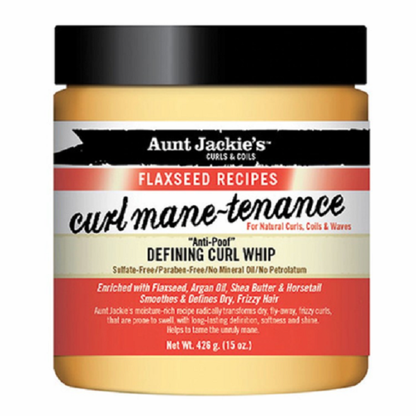 Aunt Jackie's Flaxseed Collection Curl Mane-Tenance Defining Curl Whip 15 oz