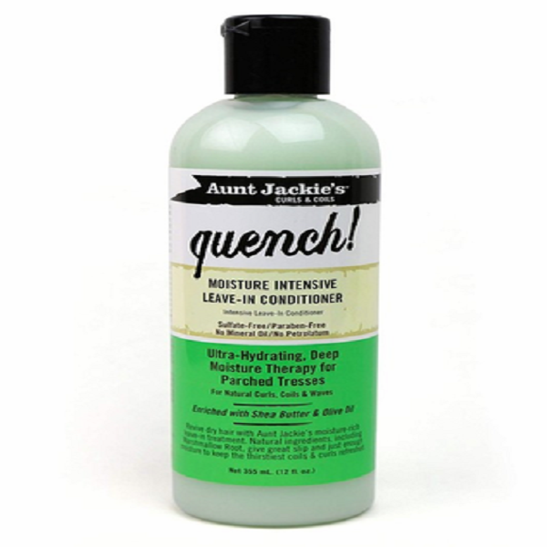 Aunt Jackie's Quench Moisture Intensive Leave-In Conditioner 12 oz