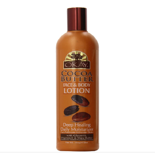 COCOA BUTTER FACE BODY LOTION
