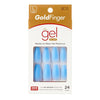 Kiss Gold Finger Gel Glam Nail Kit 24 Nails