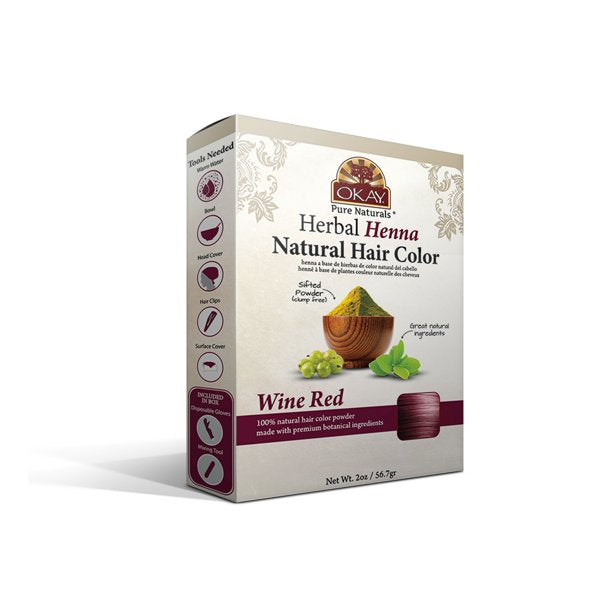 HERBAL HENNA COLOR Wine Red