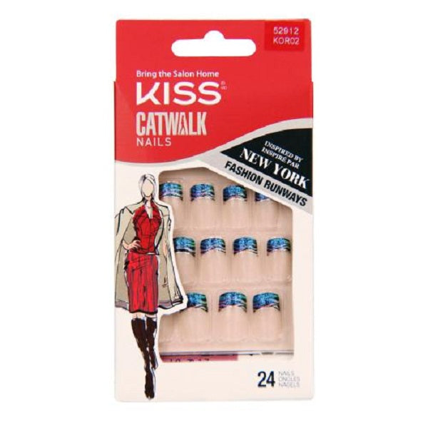 KISS Catwalk 24 Nails Kit
