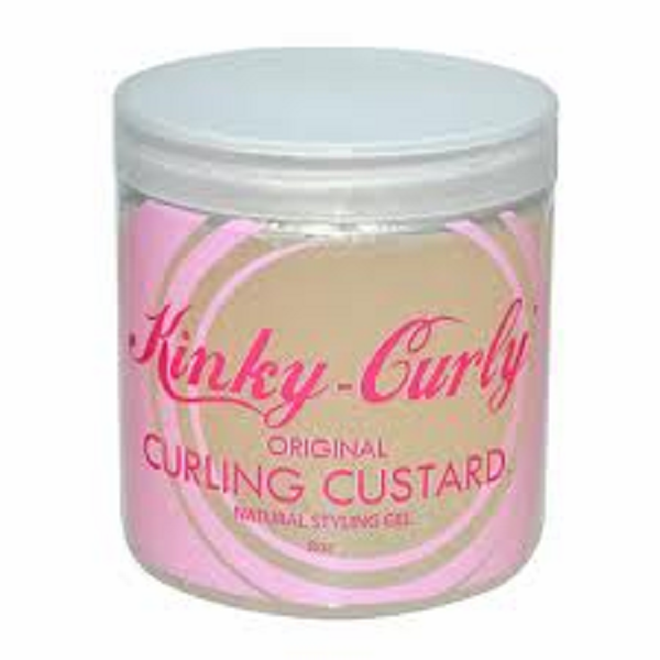 Kinky-Curly Curling Custard Gel 8 oz