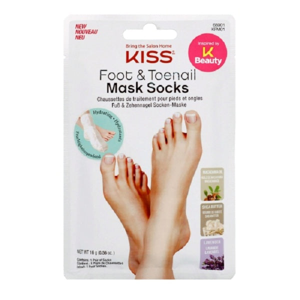 Kiss Foot & Toenail Mask Socks