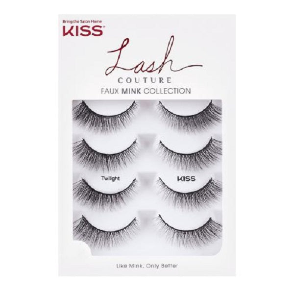 Kiss Lash Couture Faux Mink Collection 4 Pairs