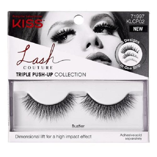 Kiss Lash Couture Triple Push-up Collection Eyelashes Bustier
