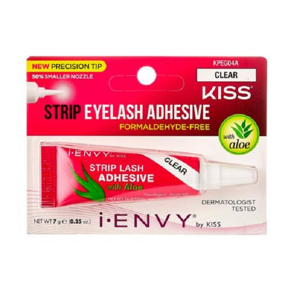 Kiss Strip Eyelash Adesive Clear with aloe