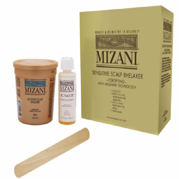 Mizani Sensitive Scalp Rhelaxer Kit 4 Application