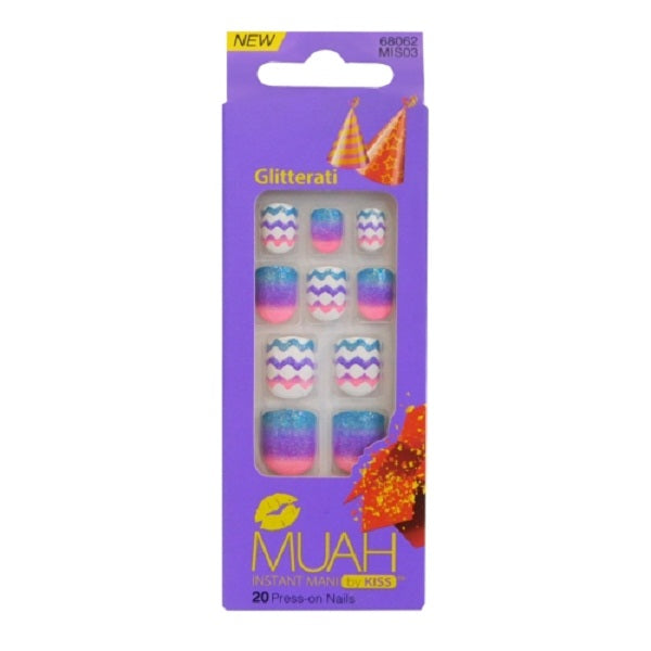 Muah by Kiss Instant Mani Press On Nails 20 Nails
