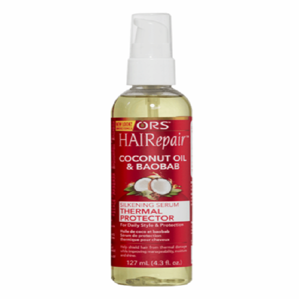 ORS HAIRepair Coconut Oil & Baobab Silkening Serum Thermal Protector 4.3oz