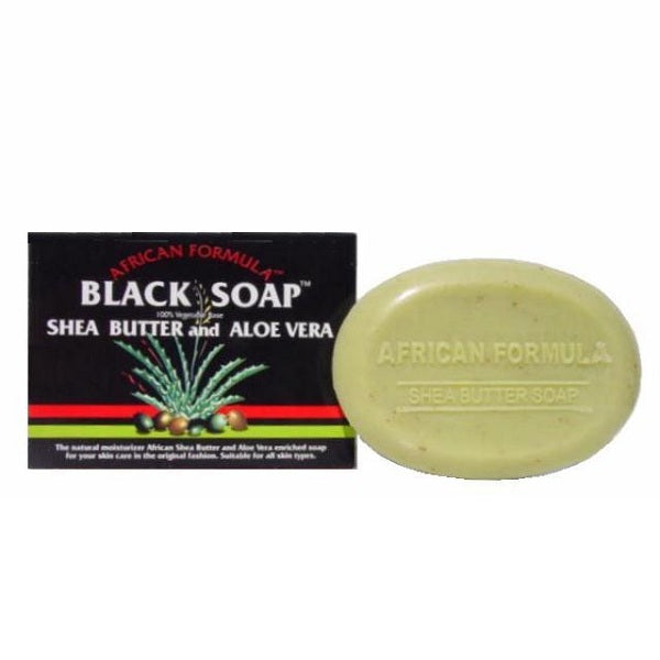 SHEA BUTTER & ALOE BLACK SOAP