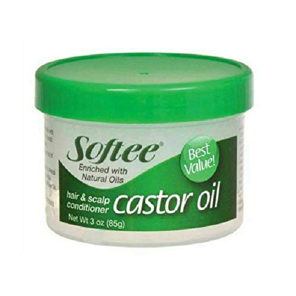 Softee Castor Oil Hair Scalp Conditioner 3 OZ
