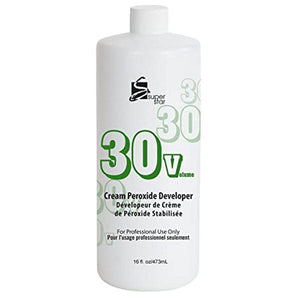 SS Cream Peroxide Developer - 30 Vol - 16 OZ