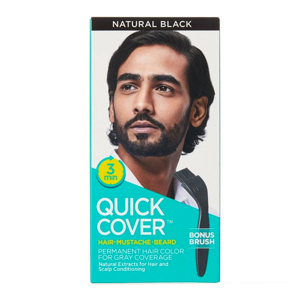 QUICK COVER  NATURAL BLACK #QMC03
